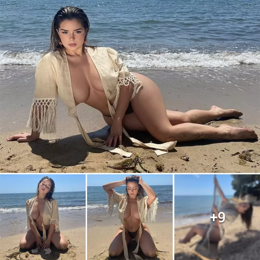 “Unleashing Her Inner Wild Child: Demi Rose Goes Braless in Ibiza’s Beaches”